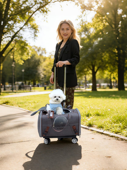 Mr. Peanut's Gold Series Standard Size Airline Compliant Pet Carrier V3.0