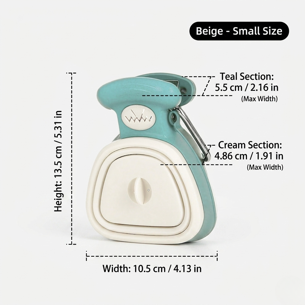 One-Hand Foldable Poop Scooper