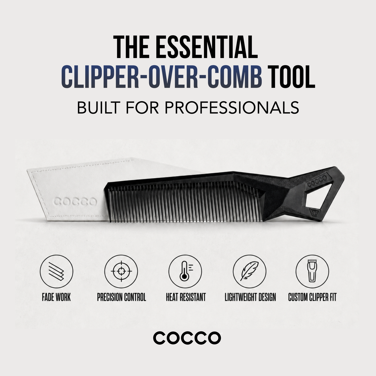 Clipper Comb (Black)