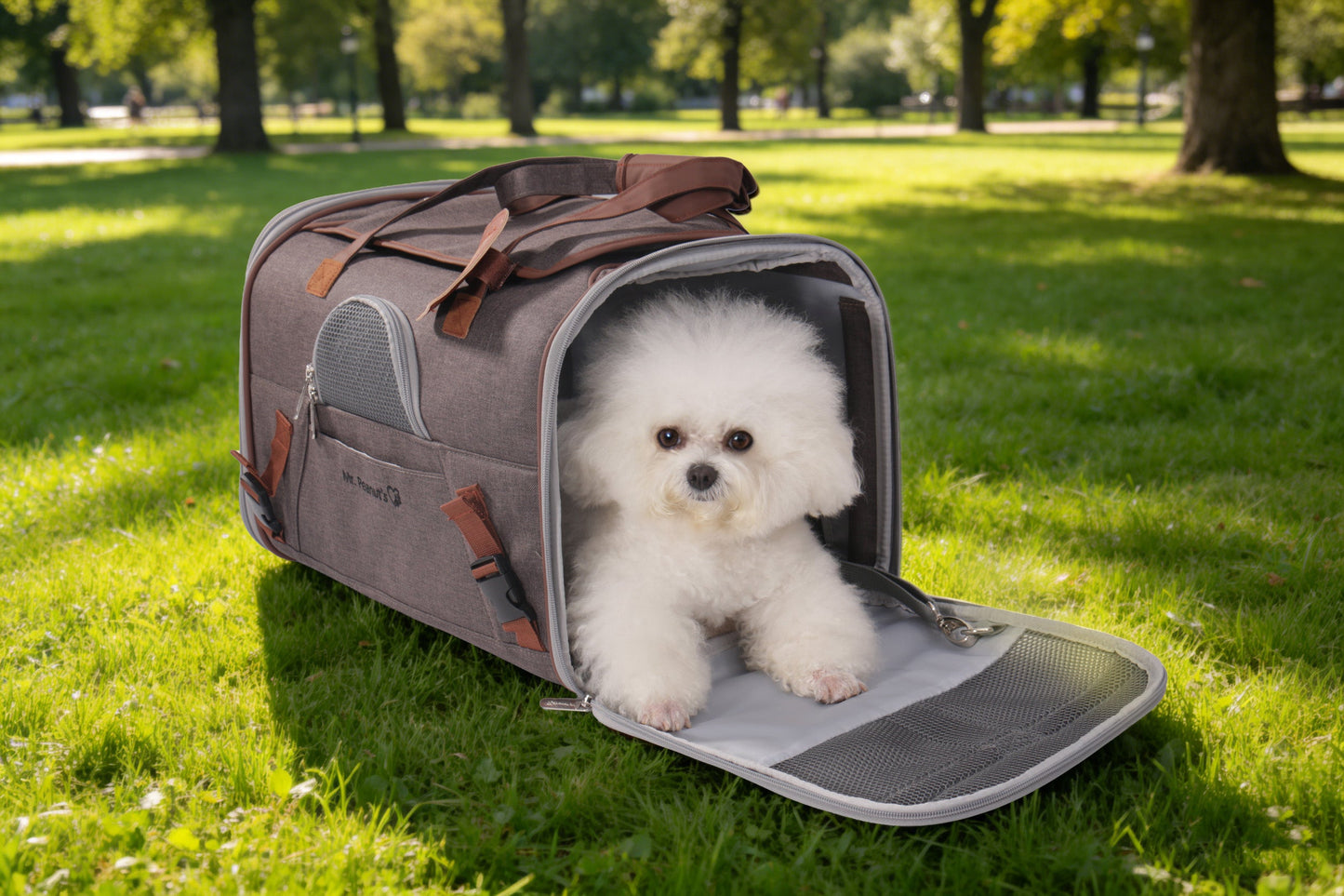 Mr. Peanut's Gold Series Standard Size Airline Compliant Pet Carrier V3.0