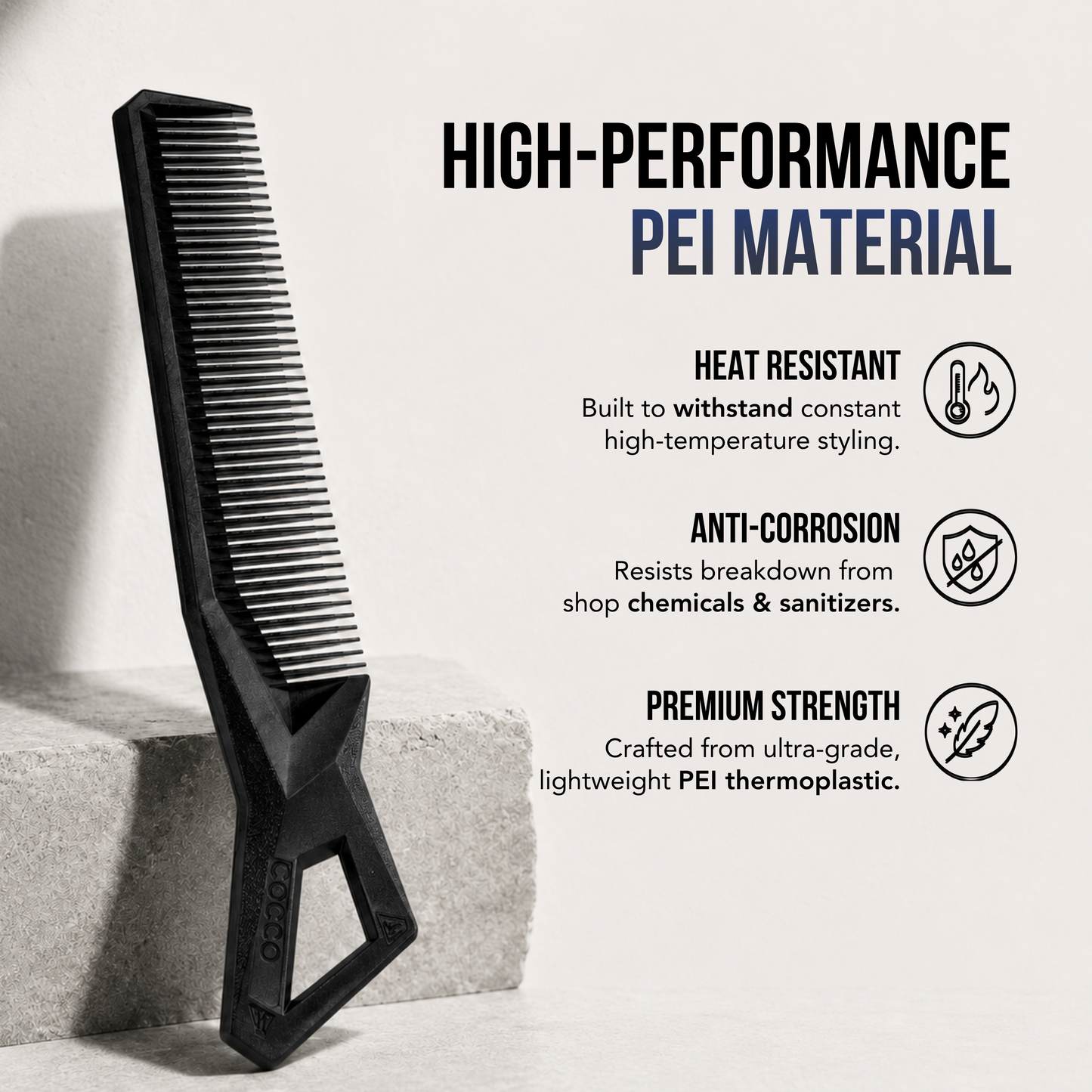 Clipper Comb (Black)