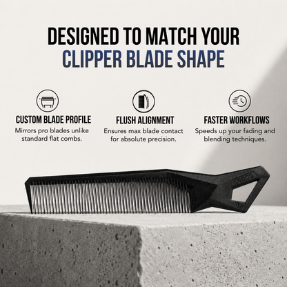 Clipper Comb (Black)