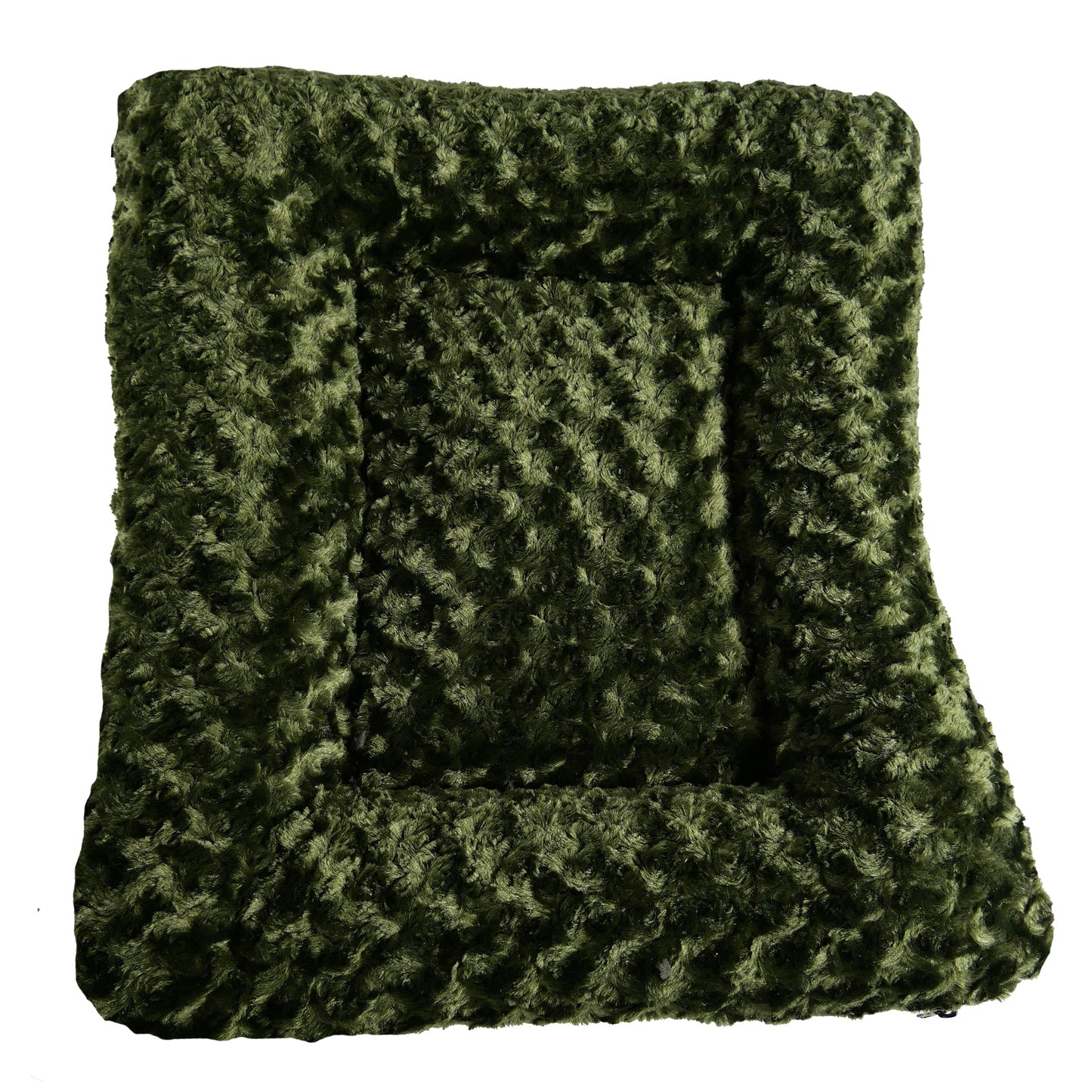 Dog Bed - Rectangle Bolstered Furvana™ 'Cloud'