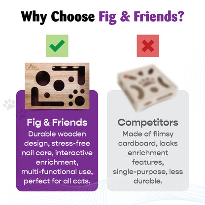 *The Original* Cat Nail File Enrichment Box