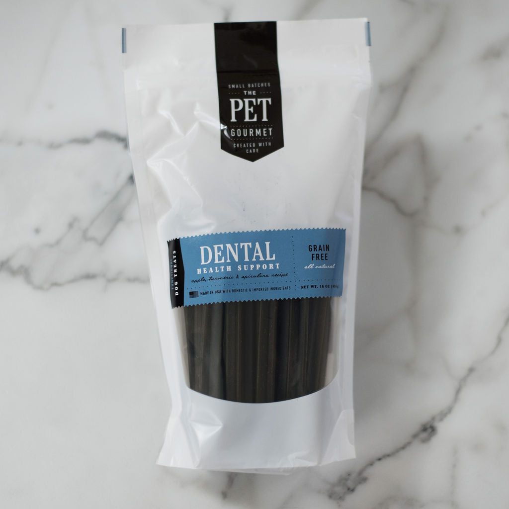 Large Dental Support Chew Sticks with Probiotics for Dogs (16oz) | Fresh Breath & Tartar Control