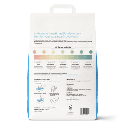 Purrify® Smart pH Insight Plant-Based Clumping Cat Litter