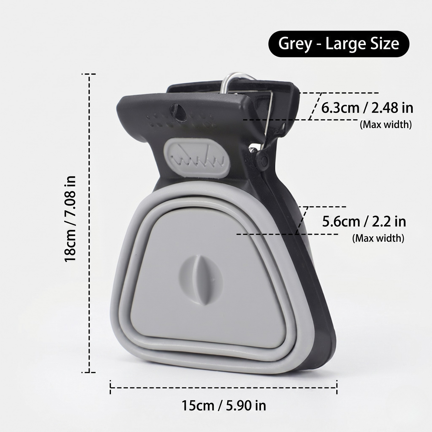 One-Hand Foldable Poop Scooper