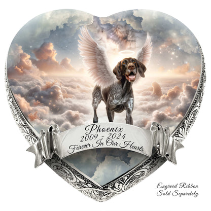 German Shorthaired Pointer Dog Urn - Heavenly Horizon Urn for Dog Ashes