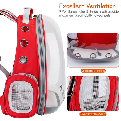 Pet Carrier Ventilate Backpack