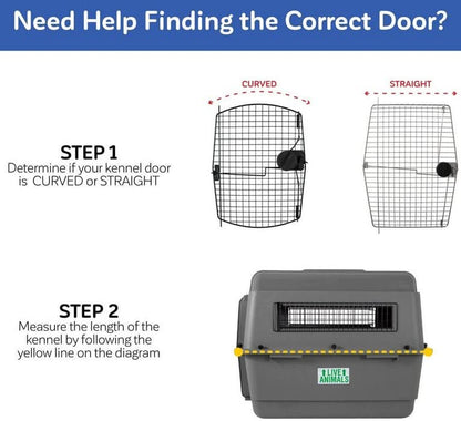 Petmate RuffMaxx Kennel Replacement Door - Black