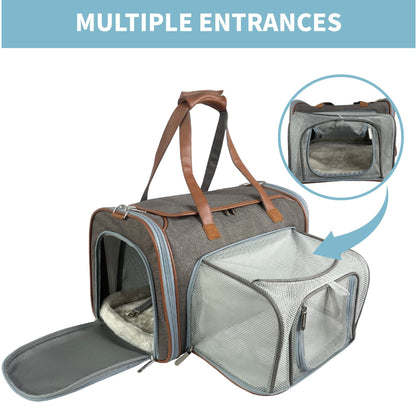 Mr. Peanut's Gold Series Big Apple XL Expandable Pet Carrier V2.0