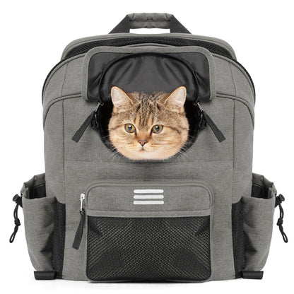 Foldable Pet Handlebar Bike Bag - 21L