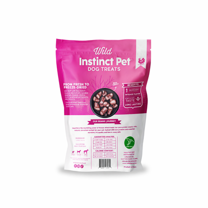 Freeze-Dried Turkey Hearts for Dogs