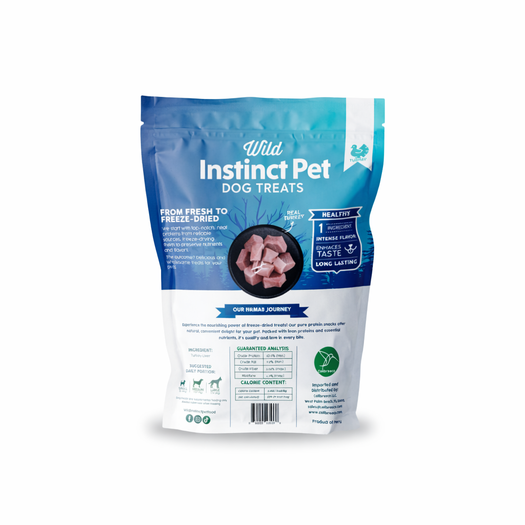 Freeze-Dried Turkey Liver Dog Treats